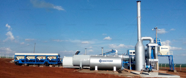 Planta de Asfalto Perú en Paraguay para Aeropuerto