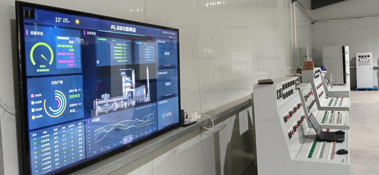 Sistema de Control Inteligente para Macroad Planta Asfáltica Móvil