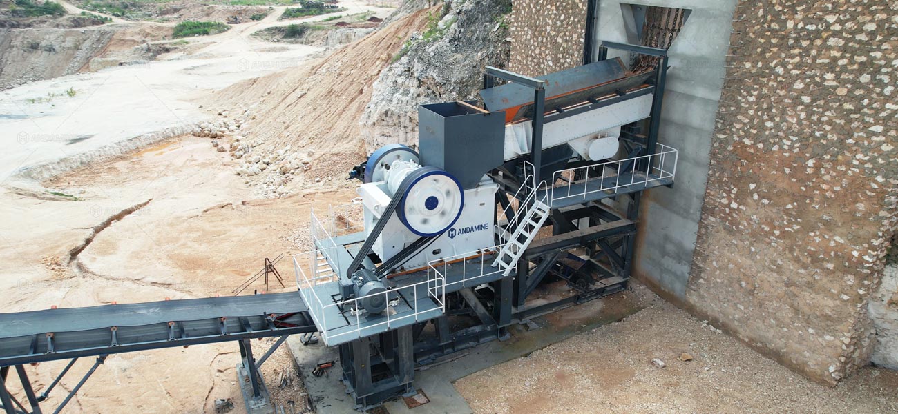 Trituradora de Mandíbulas Estacionaria