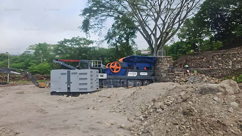 Trituradora de Mandíbulas Móvil en Honduras