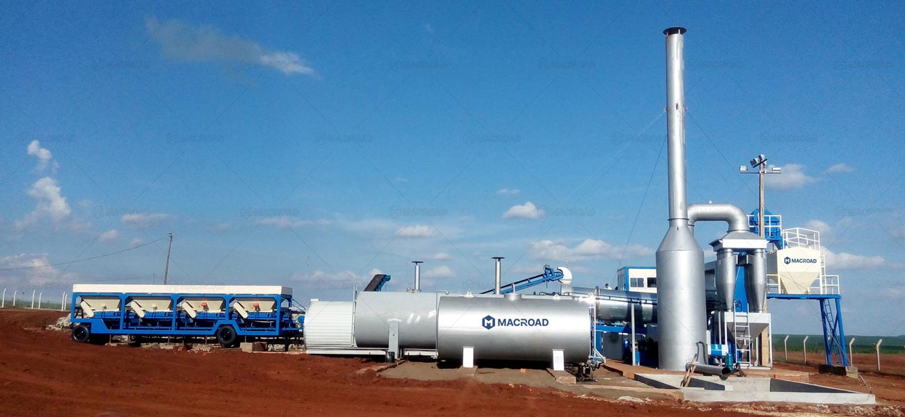 Venta de Planta de Asfalto Continua ALT60 en Paraguay