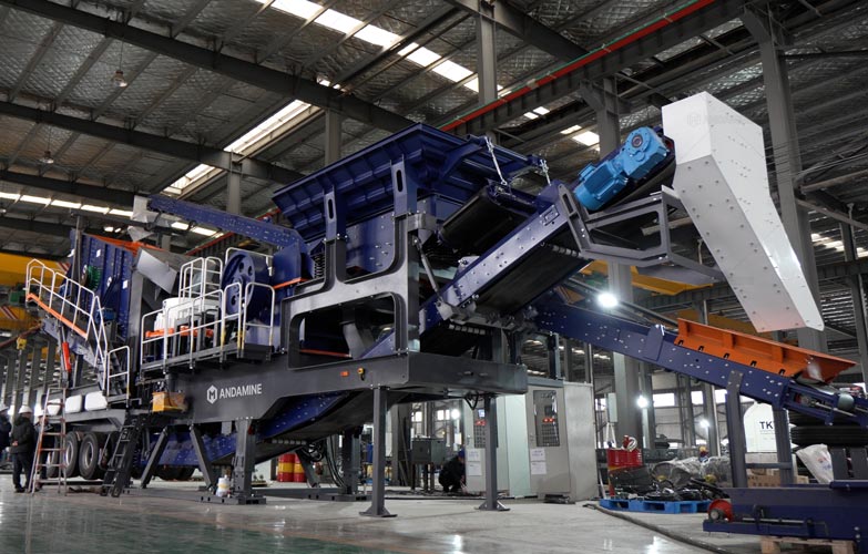 4 en 1 Trituradora de Piedra Precio Móvil