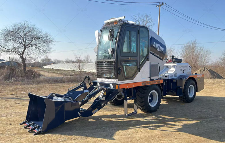 AIMIX Autohormigonera AS-3.5 para Proyecto de Construcción en Chile