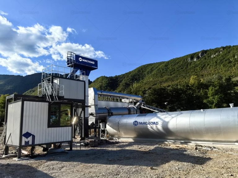 ALYT80 Planta de Asfalto Móvil de Tambor en Bosnia y Herzegovina