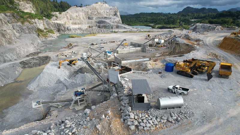 Andamine Planta Trituradora de Piedra Estacionaria con Buena Relación Calidad-Precio