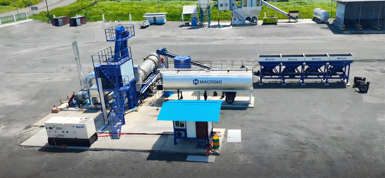 Macroad Planta de Asfalto México para Construcción de Carreteras