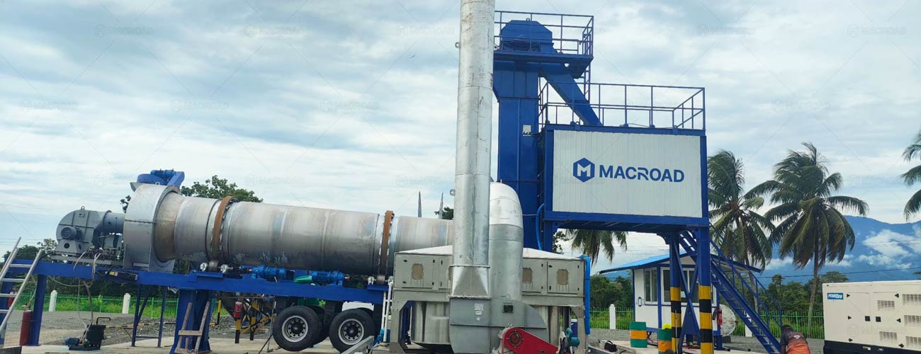 Planta Móvil de Asfalto Continua en Venta México