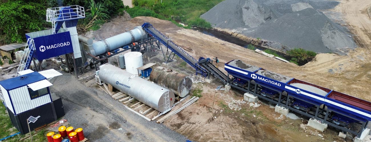 Planta de Asfalto México Estacionaria de Tambor