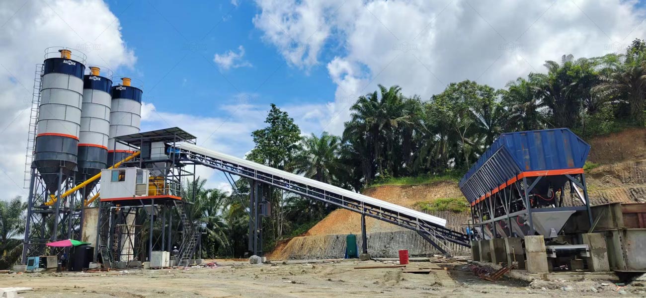 Planta de Hormigón en Chile para Malasia
