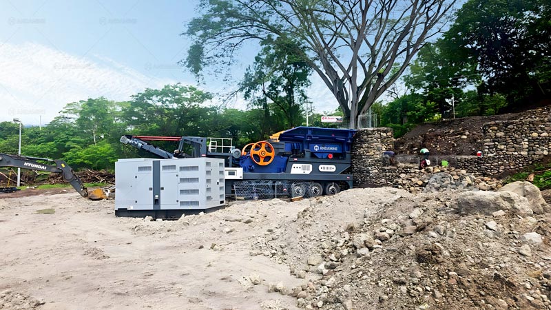 Precio Accesible de Andamine Trituradora de Mandíbula de Piedra en Honduras