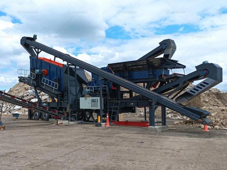 Trituradora de Grava Móvil 3 en 1 de 50-260 TPH