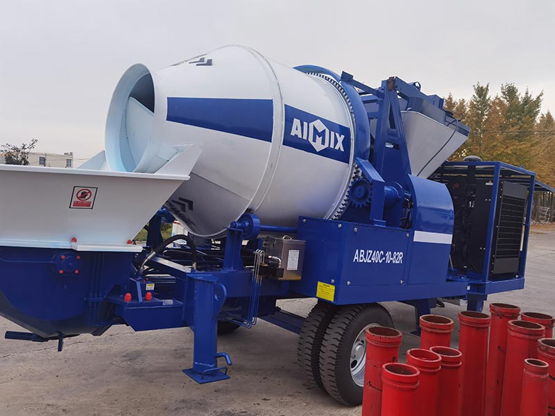 ABJZ40C Bomba Hormigonera De Concreto De AIMIX