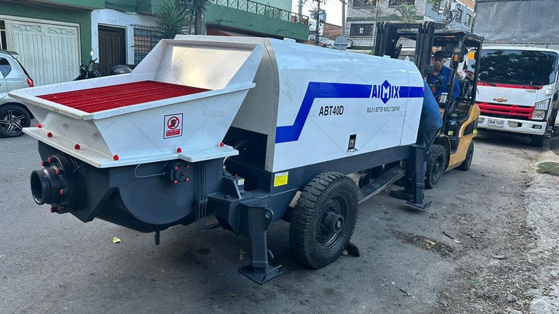 AIMIX Bomba Estacionaria de Concreto para Colombia