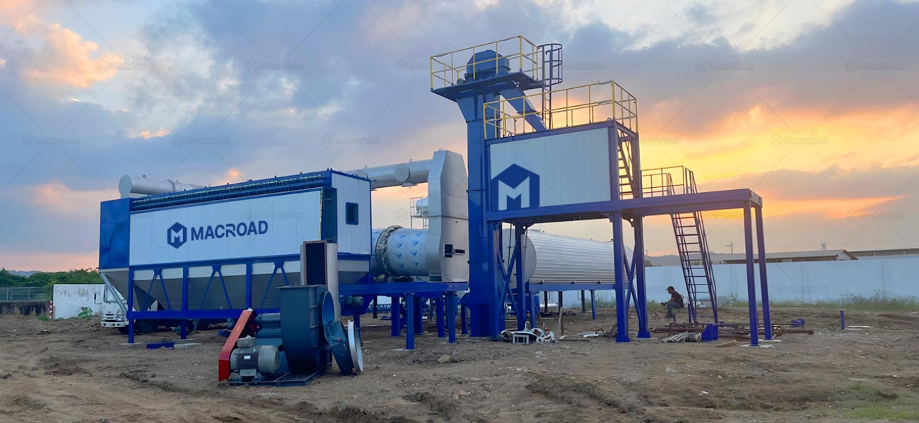 ALYT100 Planta de Asfalto en República Dominicana de Macorad en Ecuador