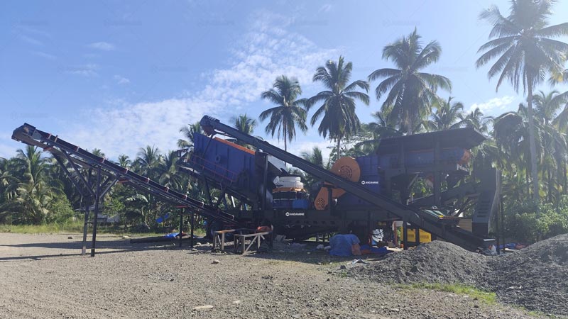 Andamine Trituradora Móvil de Piedra para Producir Áridos