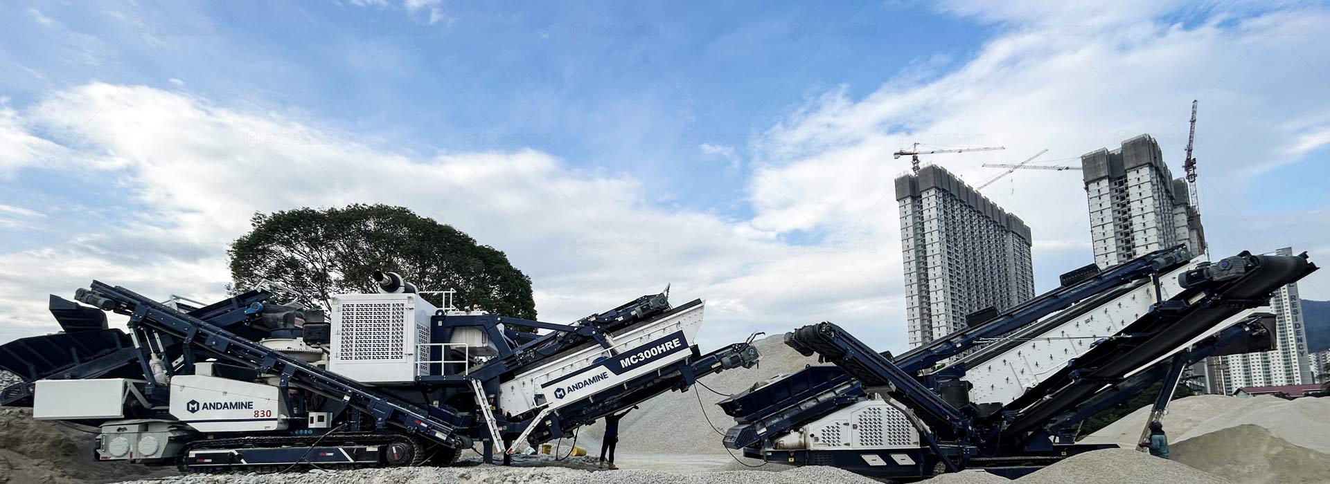 Andamine Trituradoras de Piedra para Industria Minera