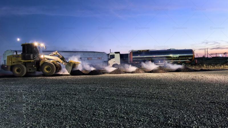 Modelo de Producción Digital de Macroad Planta de Asfalto