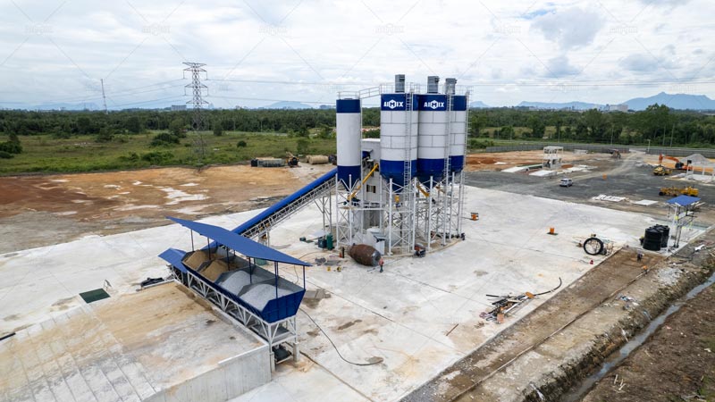 Planta de Concreto en Bolivia para Proyectos de Construcción de AIMIX