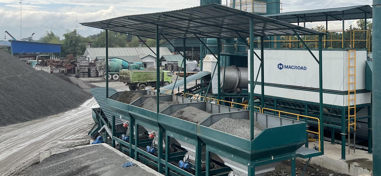 Sistema de Dosificación de Áridos en Frío con Protección Contra la Lluvia