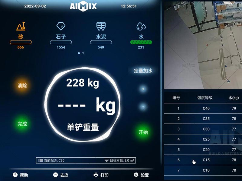 Sistema de Pesaje para AIMIX Autohormigonera