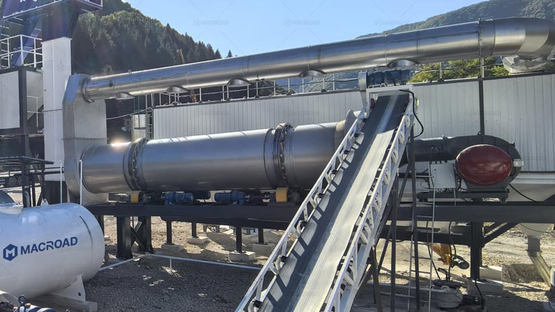 Tambor de Secado y Quemador de Alta Eficiencia