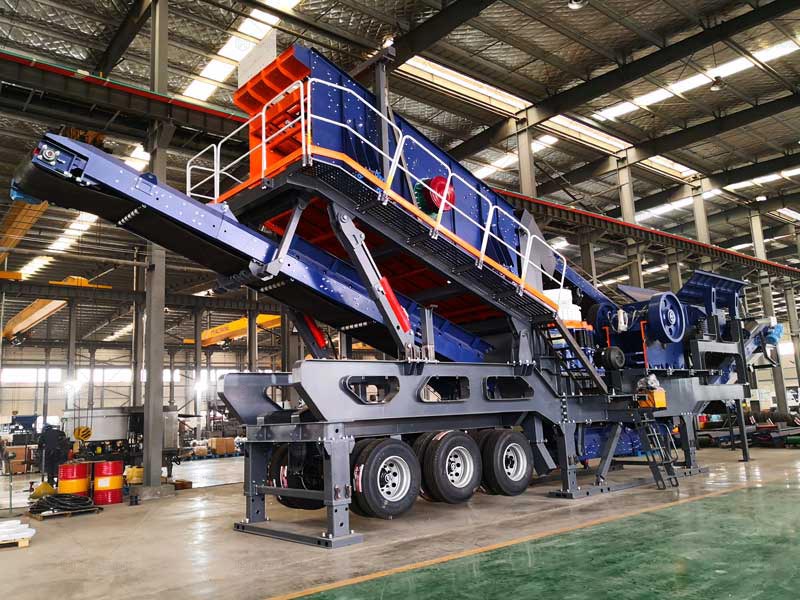 Trituradora Integrada de Piedra Móvil para Fabricar Agregados