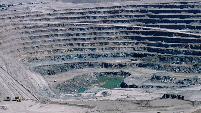 Zona Minera en Chile