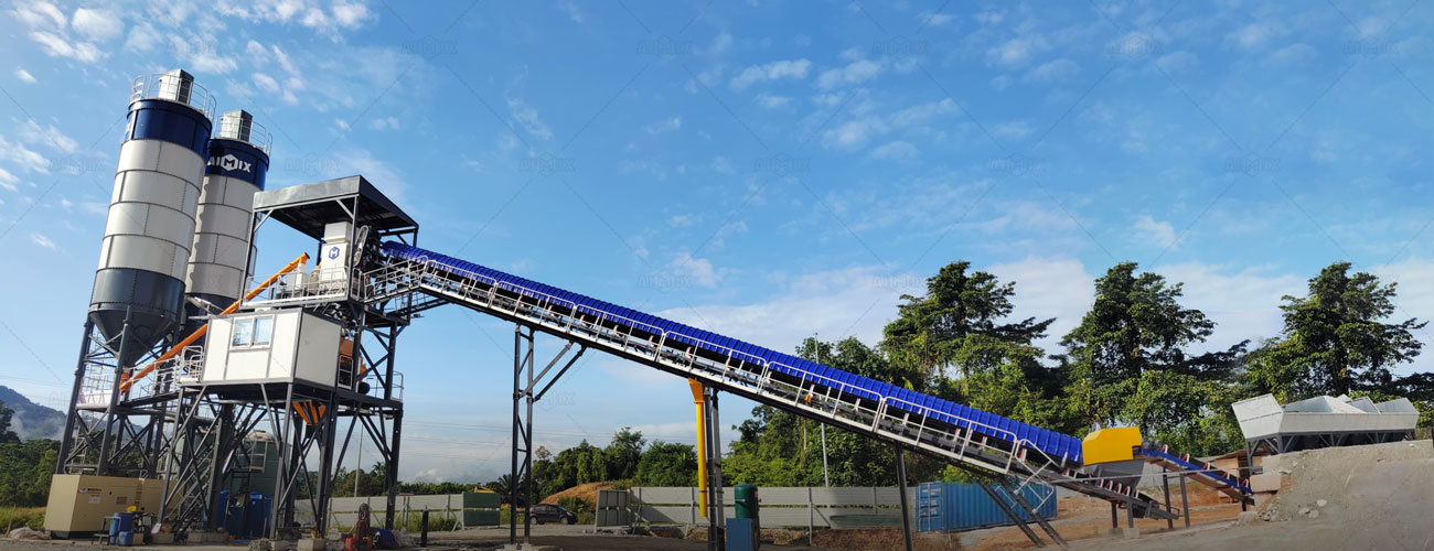 AJ Serie Plantas de Concreto Colombia Estacionarias