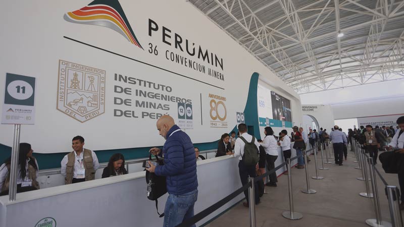 Expo PERUMÍN 36 en Arequipa, Perú