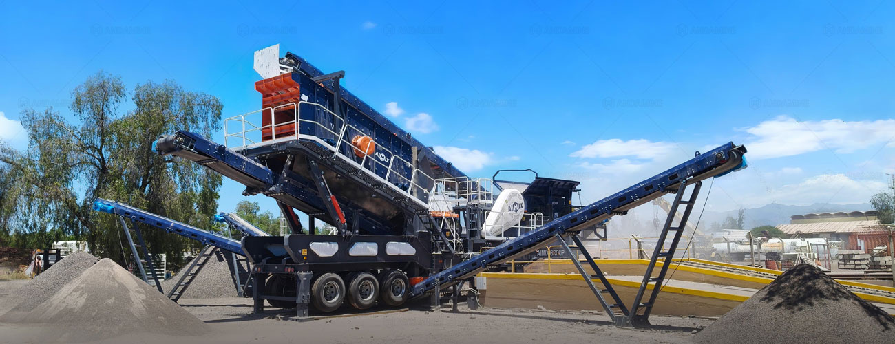 Planta Trituradora Móvil para Fabricar Áridos en Argentina