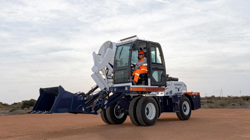 AIMIX Auto Hormigonera para Perú para Construcción de Carreteras