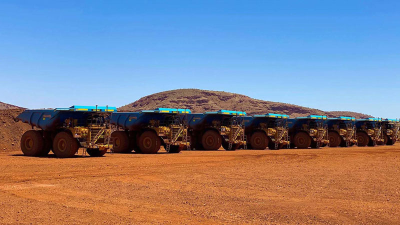 Camiones sin Conductor para Obras Mineras
