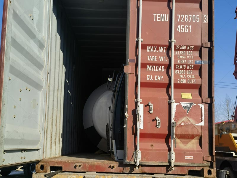 Entrega de Hormigonera Autocargable para América Latina