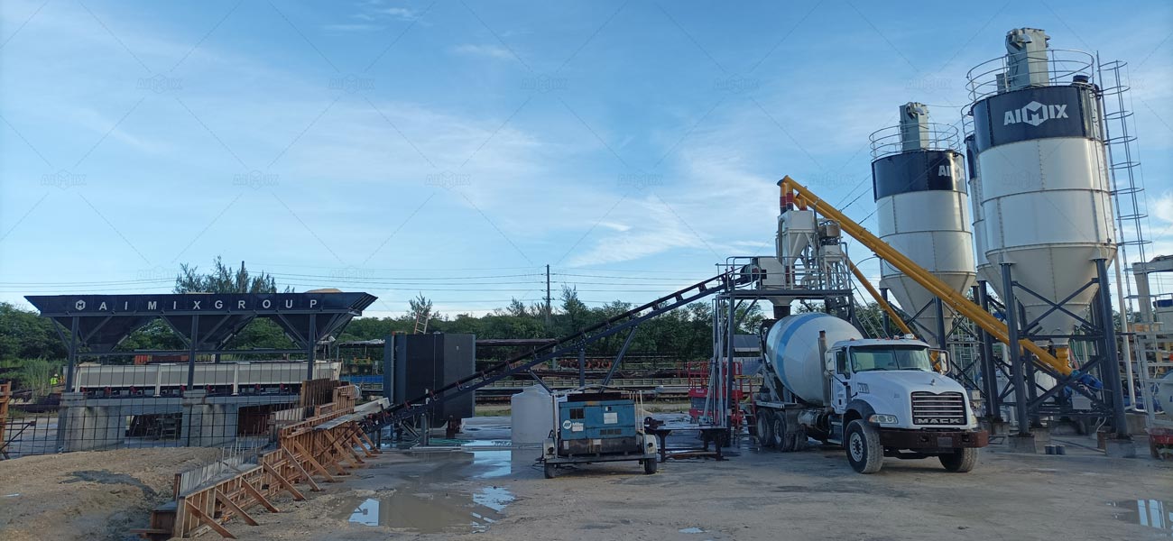 Planta de Concreto Premezclado para Industria de Construcción en América Latina
