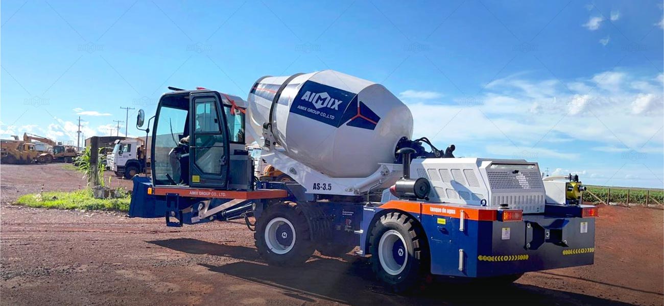 AIMIX Autohormigonera con Motor Potente y Sistema Hidráulico en Paraguay
