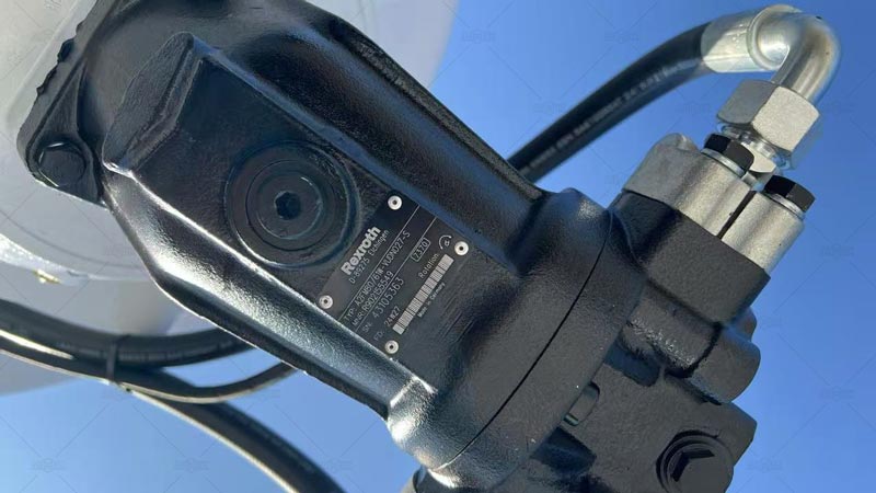 Componente Hidráulica de Rexroth en el Tambor de Mezcla para Auto Hormigonera