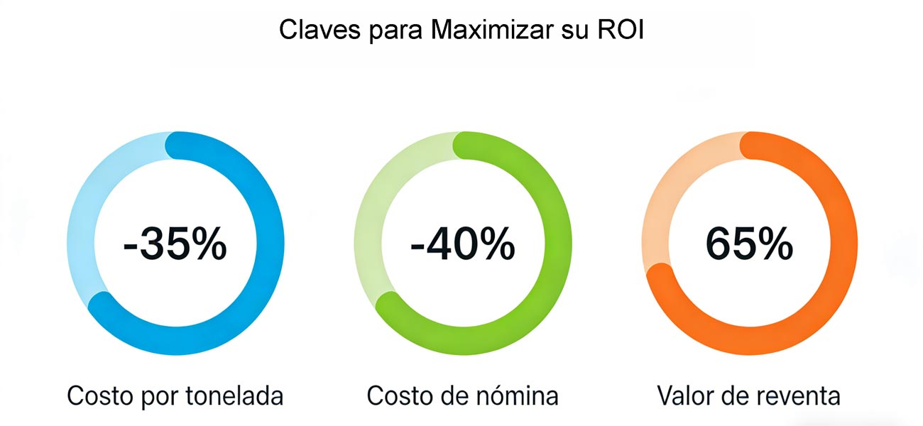 Factores que Mejoran ROI Planta Asfalto Macroad