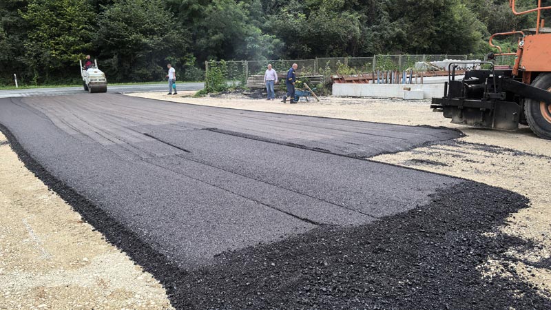 Mezcla Asfáltica ara Pavimento de las Carreteras del Parque Industrial