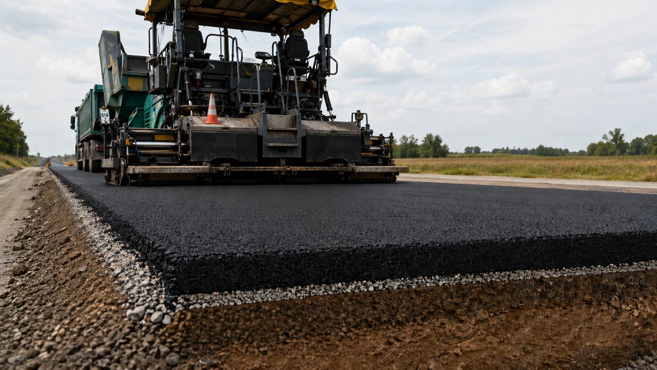 Pavimentación de Mezcla Asfáltica en el Proyecto de Carreteras y Vías de América Latina