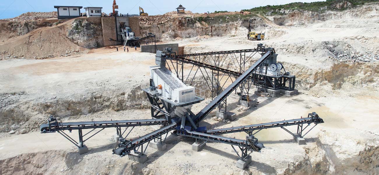 Planta Trituradora de Piedra en Indonesia para Procesar Piedra Caliza