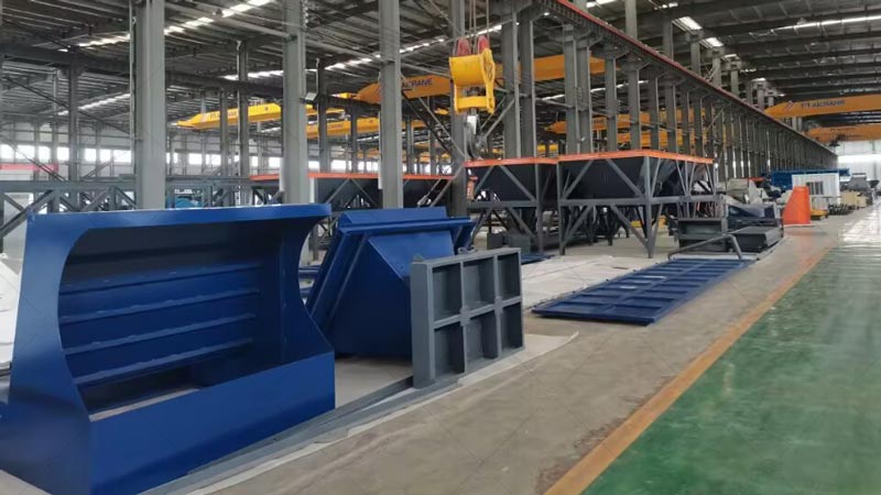 Producción de Plantas de Concreto en la Fábrica de AIMIX