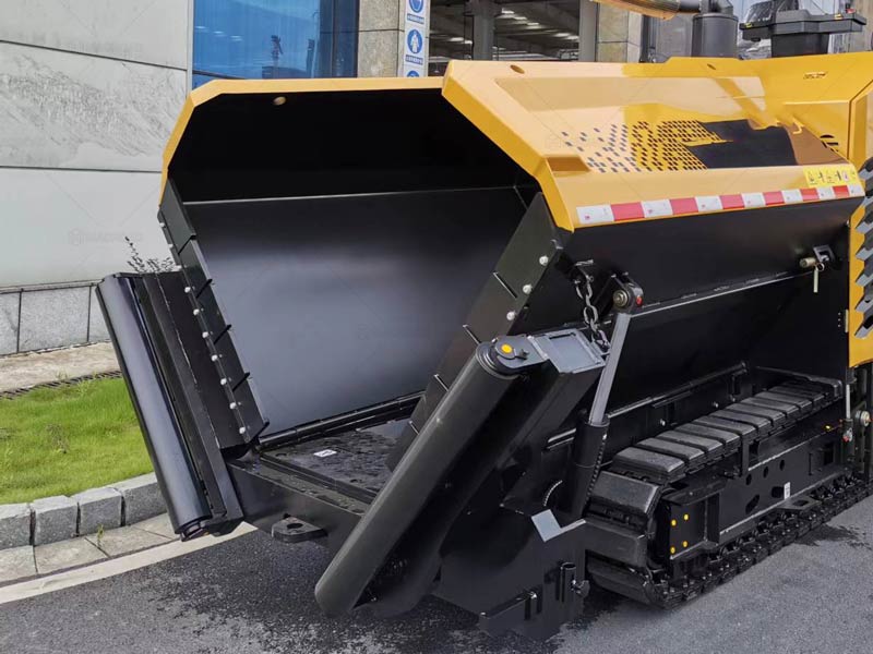 Tolva de Mezcla Asfáltica para la Máquina Pavimentadora de Cadenas