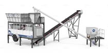 AJSY35 Nueva Planta de Hormigón Compacta Móvil