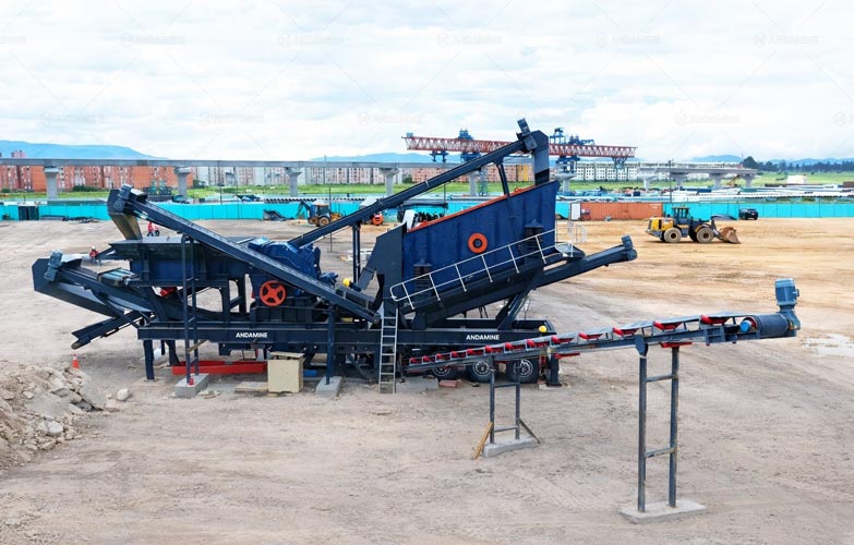 Trituradora Móvil de Piedra para Reciclaje de Residuos de Construcción para Renovación Urbana en Colombia