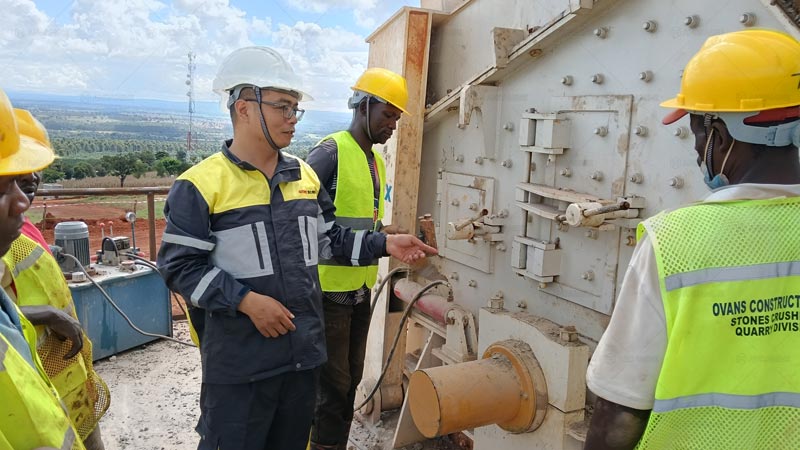 Andamine enviará ingenieros a las instalaciones de nuestros clientes de plantas chancadoras de piedra Perú para brindar capacitación técnica.