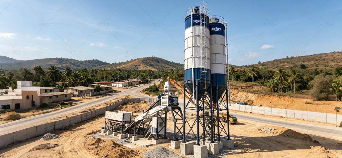 Planta de Concreto Móvil y Modular para LATAM en Proyectos de Construcción