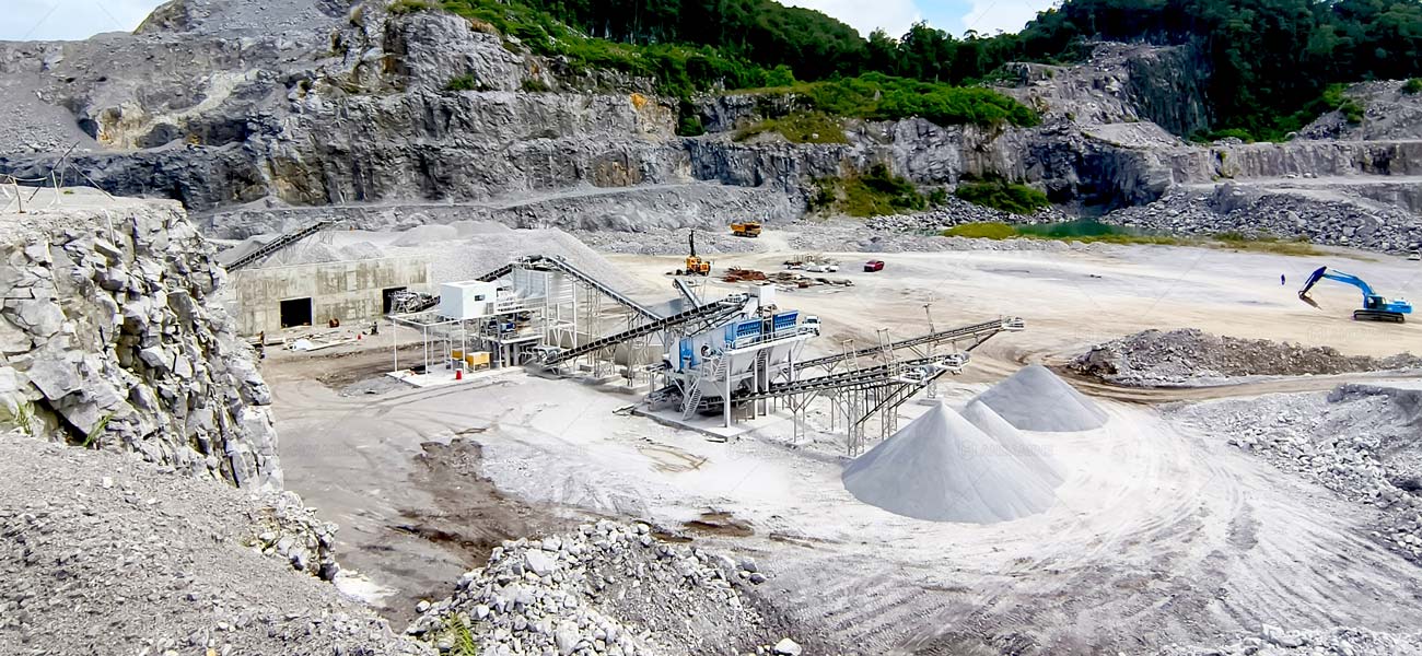 Planta de Trituración Andamine Operando en Proyecto de Infraestructura Vial