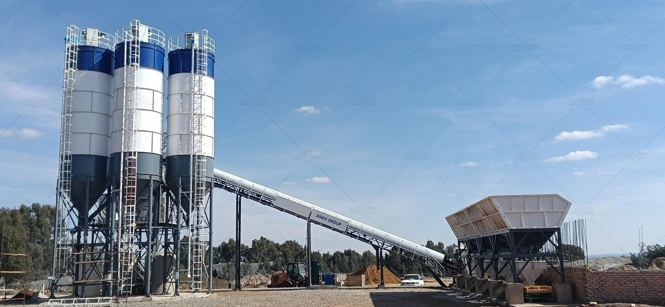 La planta de hormigón AJ90 es un modelo superventas de AIMIX, muy apreciado por los clientes por su capacidad de producción estable y sus productos acabados de alta calidad.