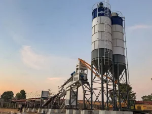 AJQ70 Planta de Concreto de Instalación Rápida