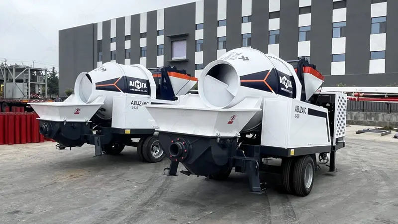 Bombas Hormigoneras de AIMIX para Proyectos de Construcción Pequeños
